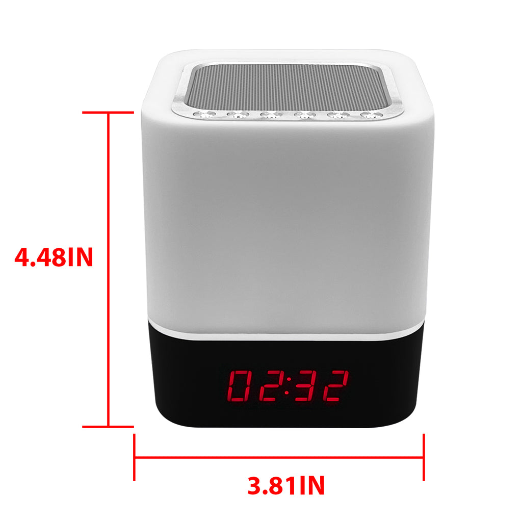 Zunammy Color Changing Wireless Alarm Clock