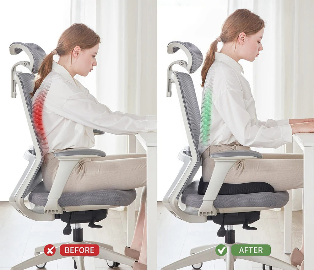 Ergonomic Seat Cushion - SleepHaven